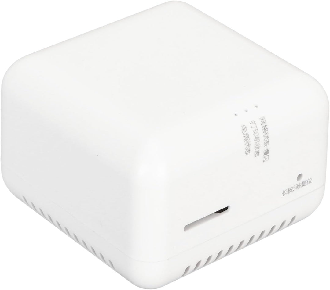 USB 2.0 Netzwerkdruckserver, LAN Druckfreigabeserver für Bild- und Textdruck, für Büro Schule Drucke