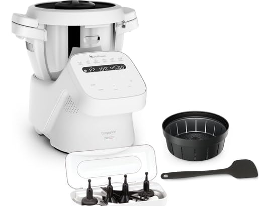 Moulinex Companion HF8401F1 Multifunktions-Küchenmaschine für 10 Personen, 14 Funktionen und manuell