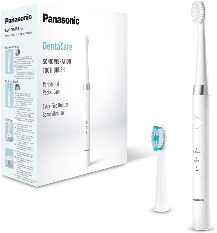 Panasonic Schallzahnbürste EW-DM81 mit Soft-Start-Funktion Single, Single