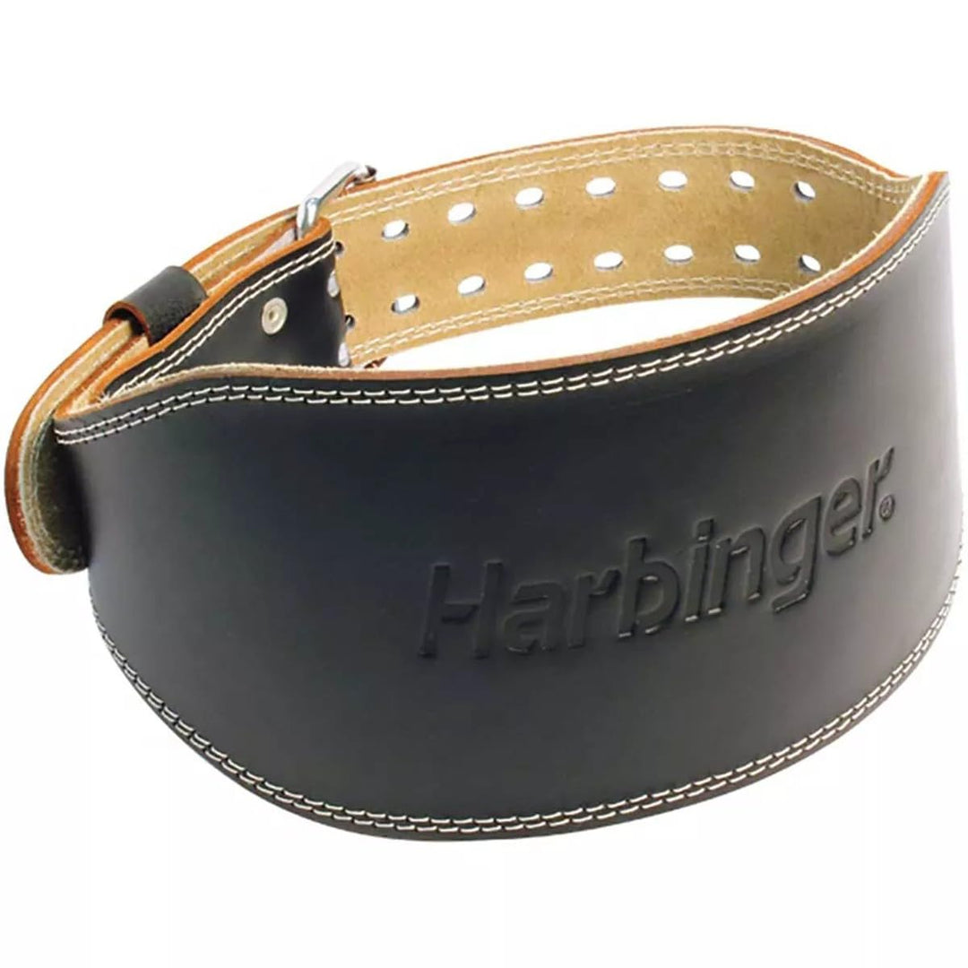 Harbinger Nylon Gewichthebergürtel für Gewichtheber, Fitness Krafttraining, Mit Flexiblen Ultraschau