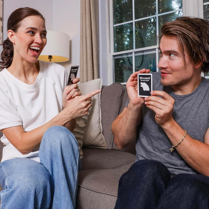 Apostrophe Games Werwolf Das Partyspiel - 42 Rollenkarten, für 7 bis 30 Spieler - Spieleabend, für E