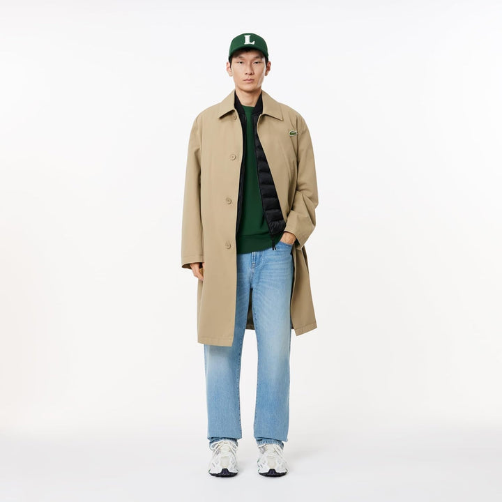 Lacoste Herren Ärmellose Daunenjacke S Schwarz, S Schwarz