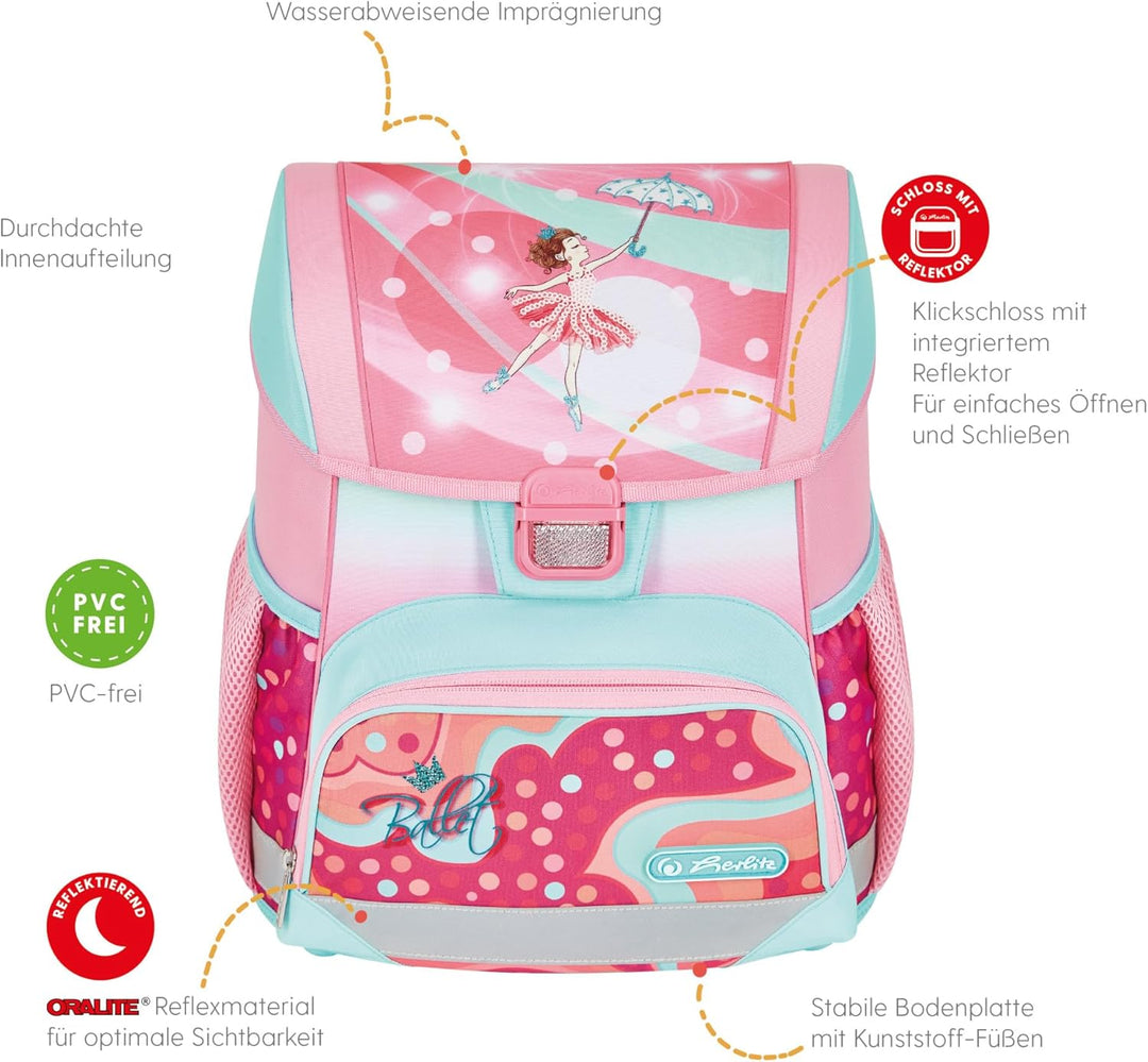Herlitz Schulranzen Loop Plus Ballet Love