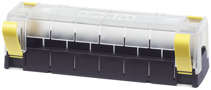 Blue Sea Systems Mini-Sammelschiene, 100 A, 1 Stück 250a, 12 Schrauben, Abdeckung mit 6 Noppen, 250a