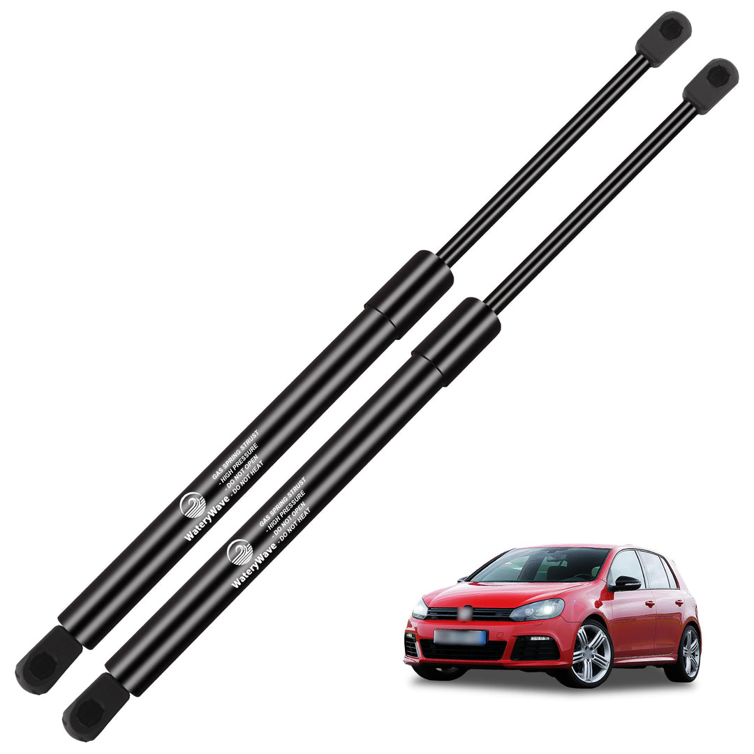 2X Heckklappendämpfer für VW Golf mk6 Fliessheck (A6, 5K) 2008-2012 Gasdruckdämpfer Schwarz Gasdruck