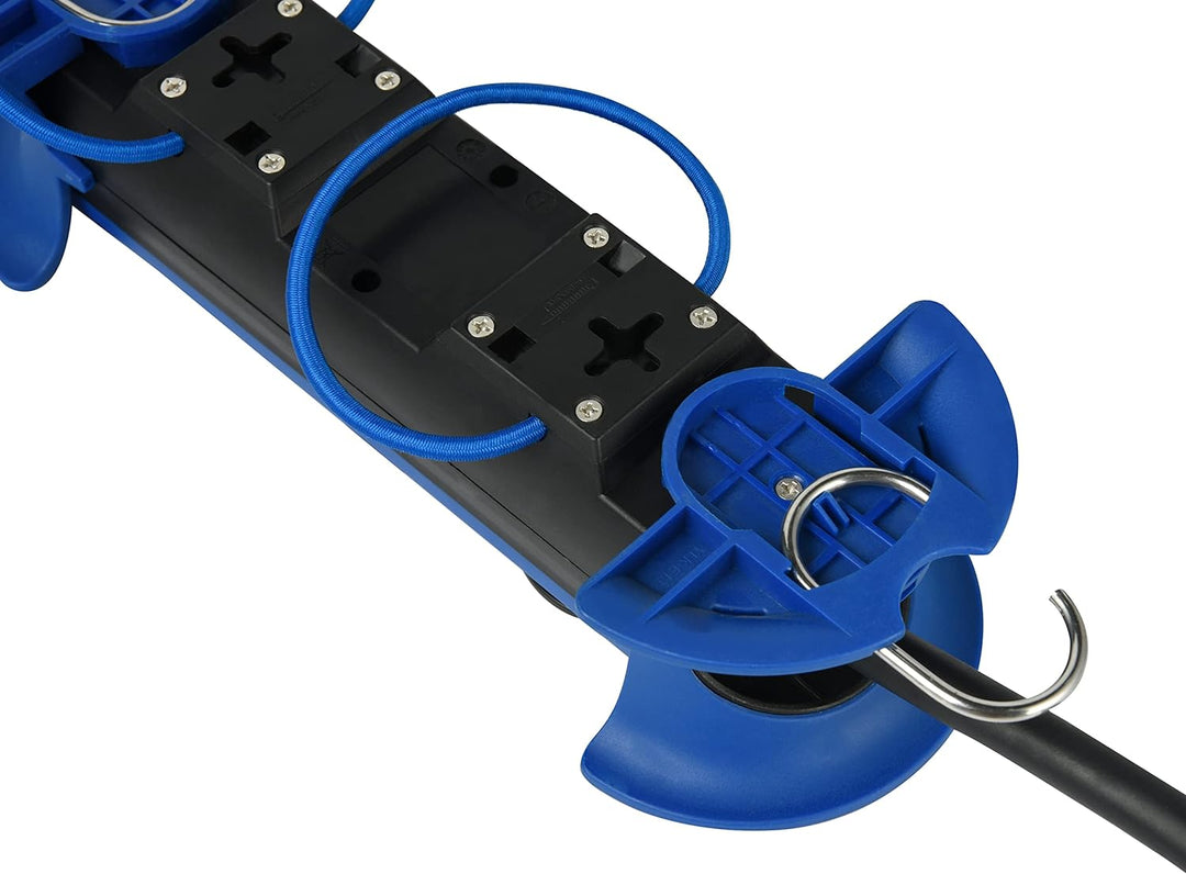 Electraline 62574 Professionelle Steckdosenleiste/Verlängerung für den Aussenbereich, CEE-Stecker, C