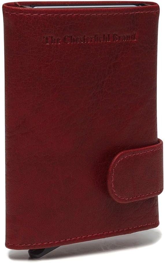 The Chesterfield Brand Mannheim - Kreditkartenetui 6cc 10 cm RFID red, Red