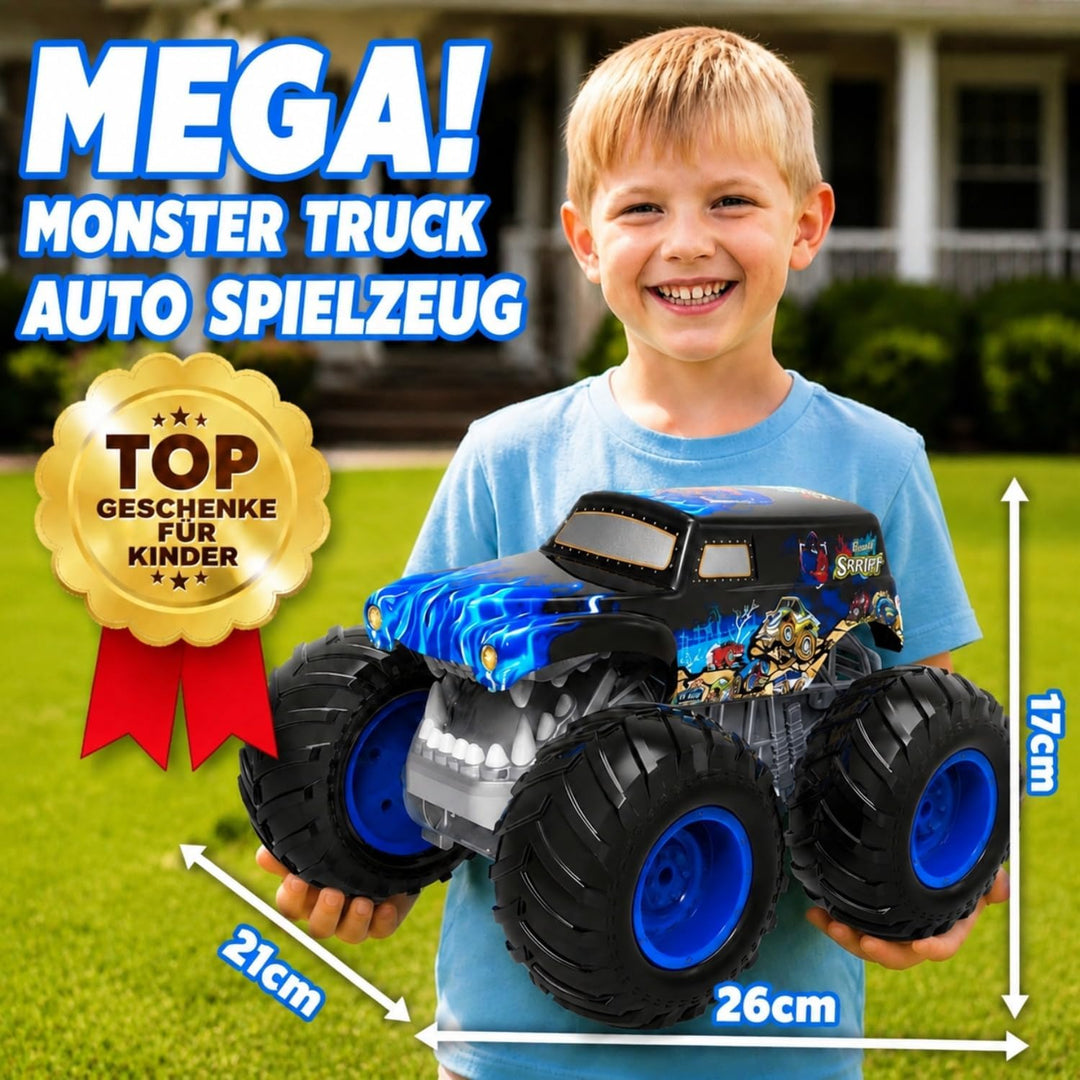 Monstertruck, 1:16 Ferngesteuerter Monstertruck Ferngesteuert mit Licht | 360°Drehung Monster Truck,