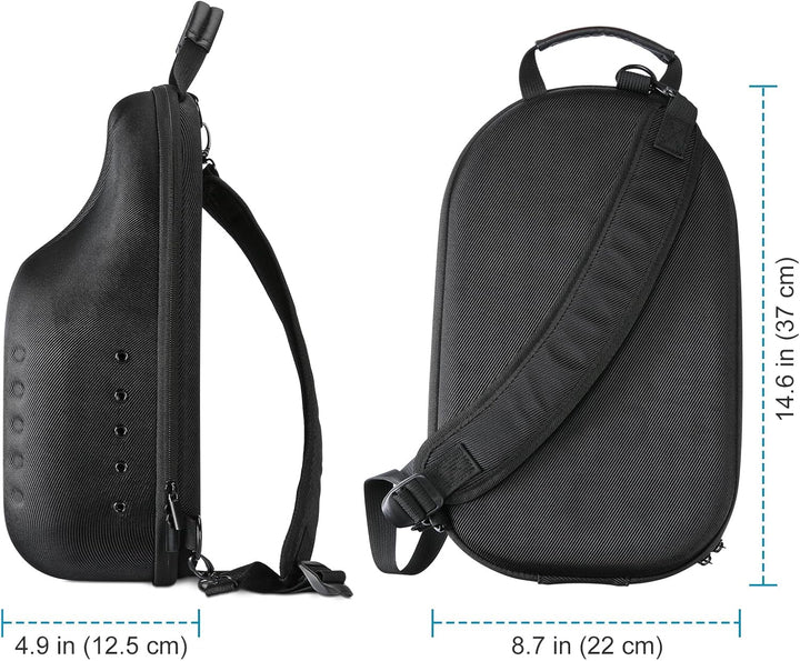 ProCase Baseball Cap Organizer Kappen Reise Case Hat Carrier Aufbewahrungstasche für 6-7 Caps Huthal