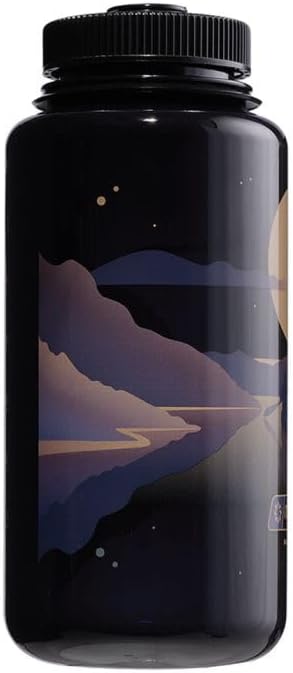Nalgene Trinkflasche 'WH Sustain' - 1 Liter, grosse Trinköffnung, optimal zu reinigen, landscape moo