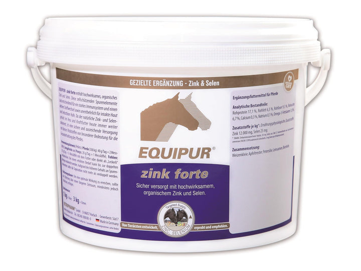 Vetripharm Equipur zink forte 3 kg Eimer