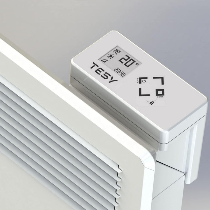 Elektroheizkörper Elektroheizung Wandkonvektor LED Display mit WiFi und Cloud Heizgeräte 1500 Watt 1