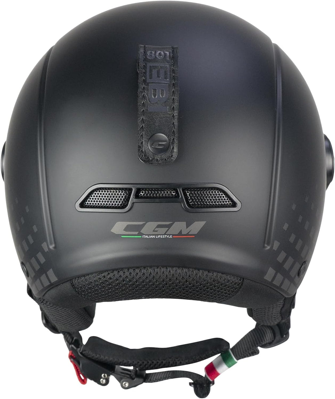CGM Unisex – Erwachsene EBI skihelm, Schwarz Grau Matt, L (59cm)