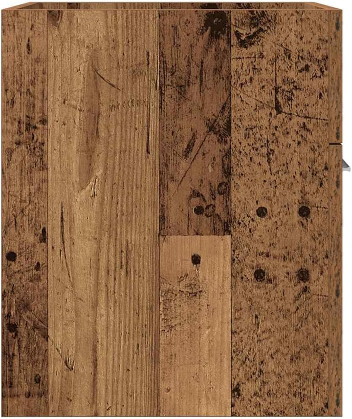 vidaXL Waschbeckenschrank Altholz-Optik 41x38,5x46 Holzwerkstoff Altholz 41 x 38.5 x 46 cm, Altholz
