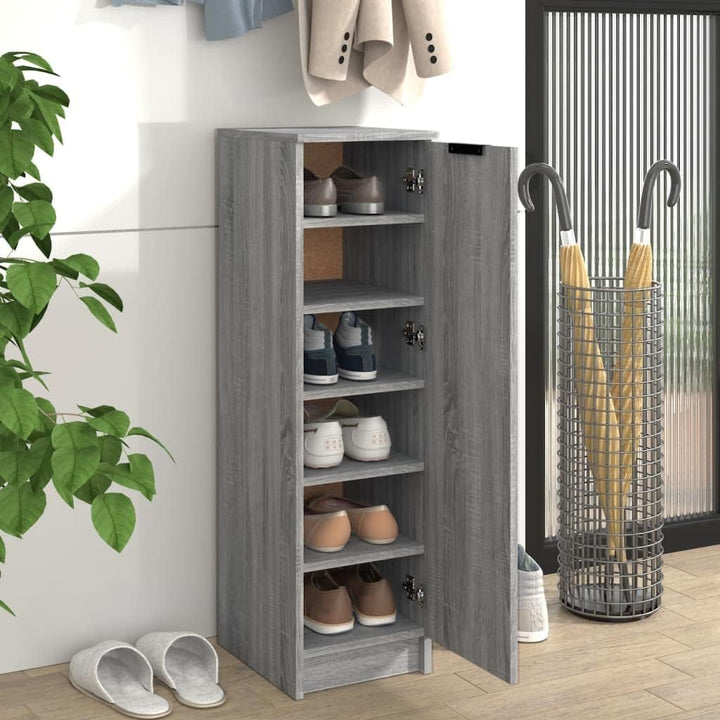Möbel Schuhschrank Schuhregal Schuhkommode Schuhaufbewahrung Schuhständer 30x35x100 cm für Flur, Die