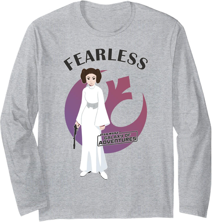 Star Wars Galaxy Of Adventures Princess Leia Fearless Langarmshirt
