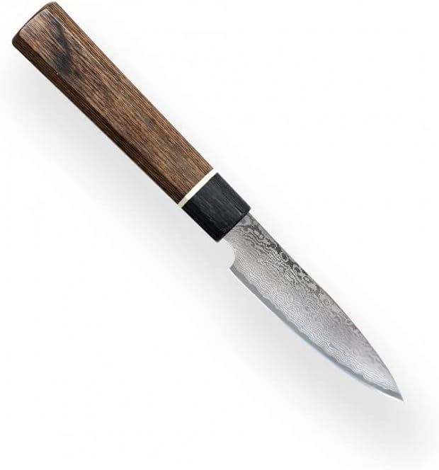 SUNCRAFT SXLBD-01 VG-10 Black Damascus Paring messer - Kern aus japanischem VG-10 Stahl zwischen 66