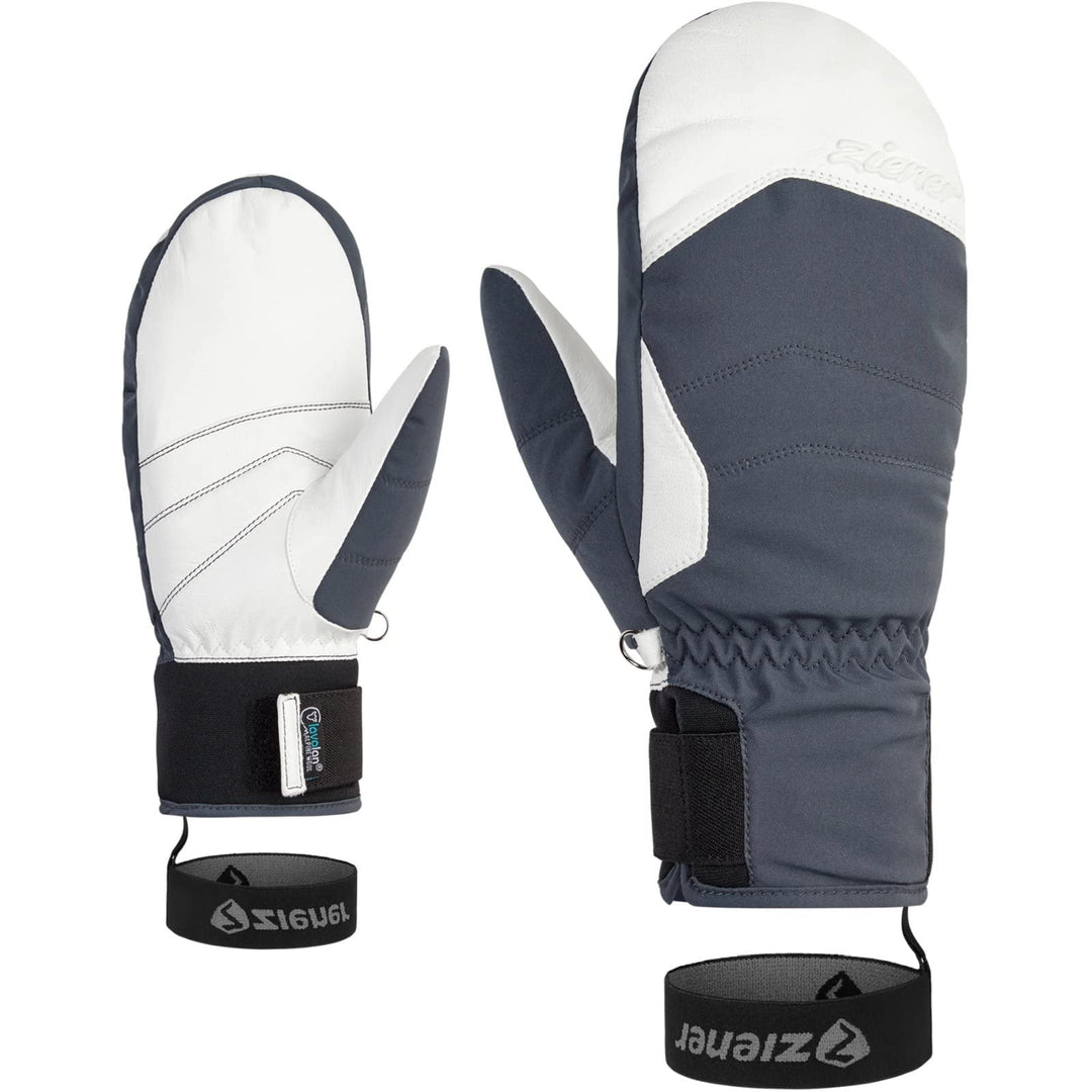 Ziener Damen Kalea Ski-Fäustling/Wintersport | wasserdicht, extra warm, Wolle 6 Ombre, 6 Ombre