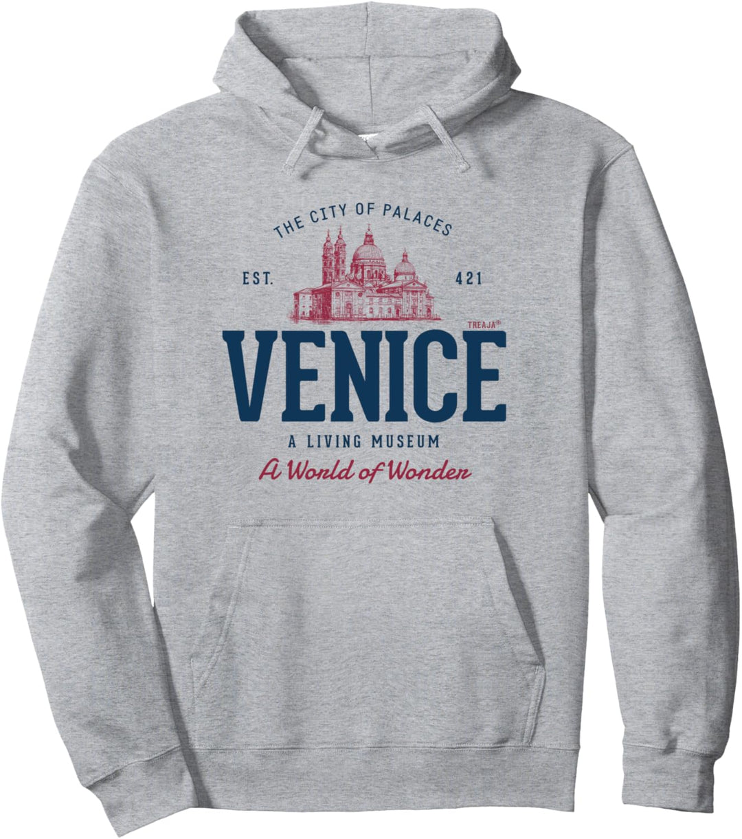 Italien Retro-Stil Vintage Venedig Pullover Hoodie