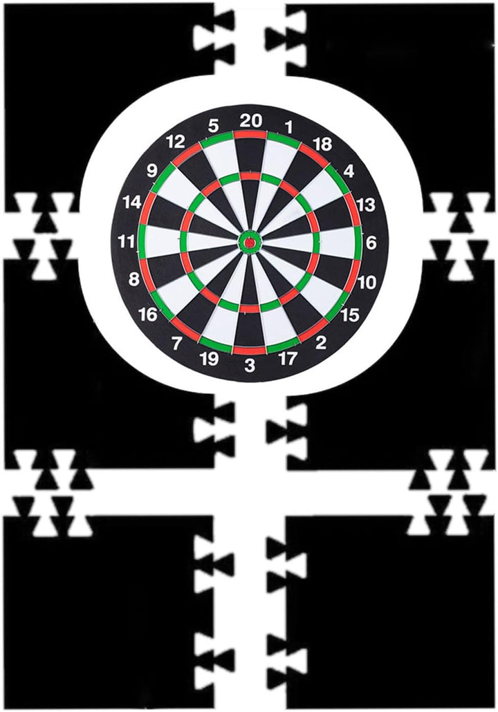 Dartboard Backboard Spleissen EVA Dartboard Surround Wandschutz für Home Bar Game Room Club