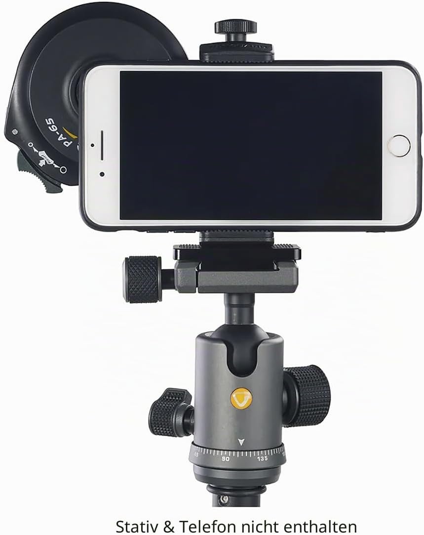 Vanguard Veo PA-65 - Smartphoneadapter für Spektive Spektiv und Fernglas, Spektiv und Fernglas