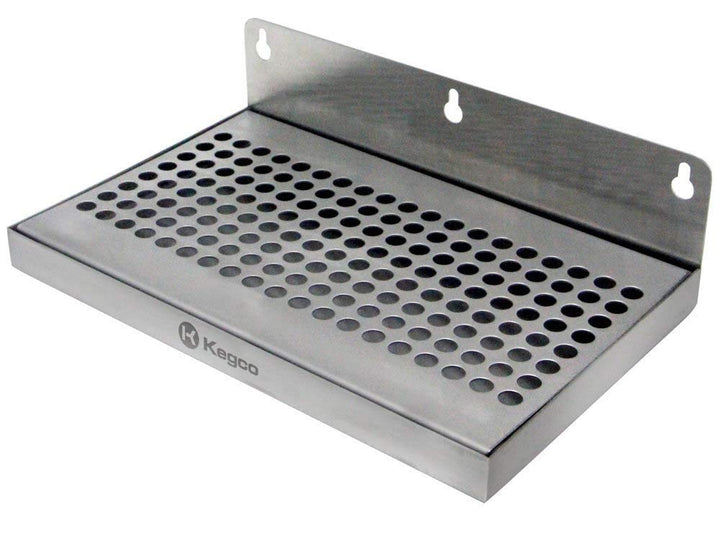 Kegco SEDP-106 Abtropfschale, Edelstahl 25,4 cm, 25,4 cm