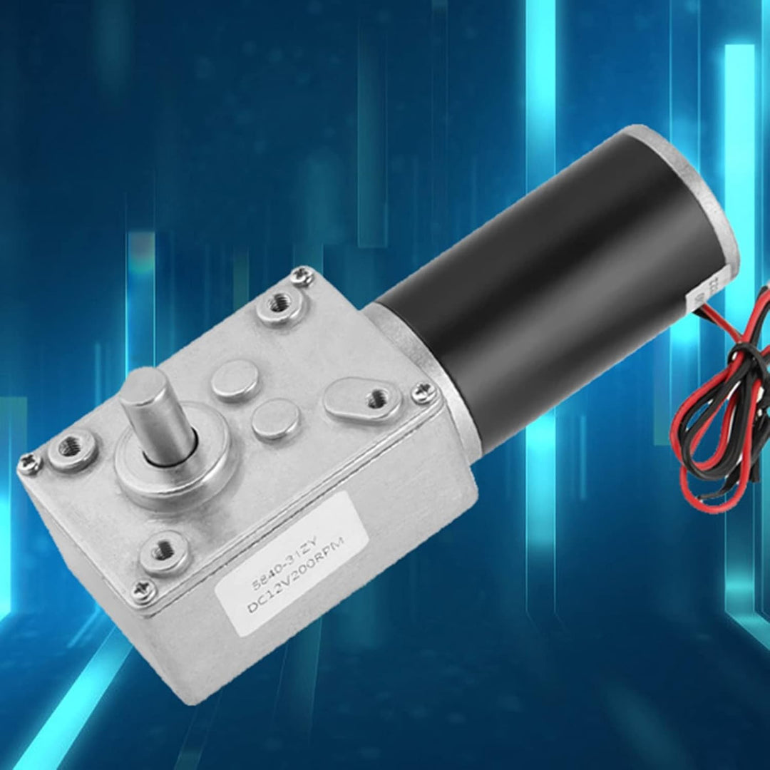 DC 12 V 200 U/Min 12 V Motor 200 U/Min Getriebemotor Turbinengetriebemotor mit Hohem Drehmoment Unte