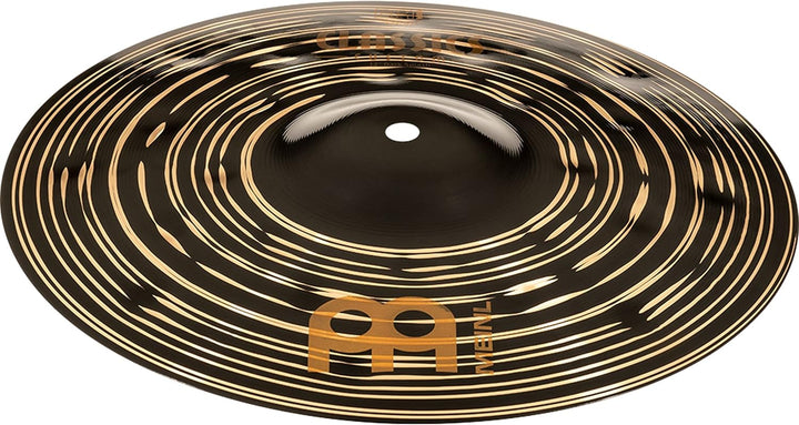 Meinl Cymbals Classics Custom Dark Splash 10 Zoll (Video) Schlagzeug Becken (25,40cm) B12 Bronze, Du