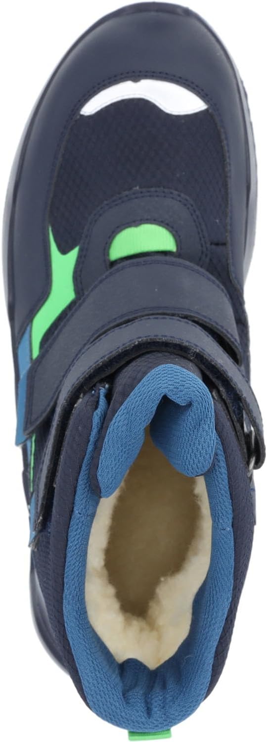 Superfit Jungen Rocket Schneestiefel 40 EU Schmal Blau Grün 8000, 40 EU Schmal Blau Grün 8000