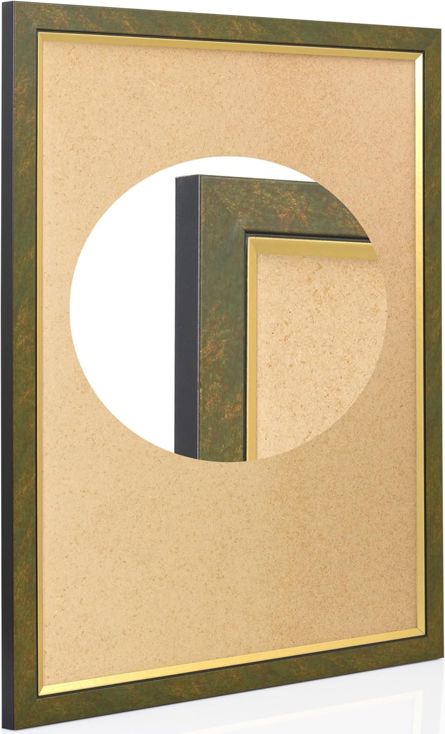 Stallmann Design Bilderrahmen my Frames 50x80 cm gold gewischt Rahmen fuer Dina 4 und 60 andere Form