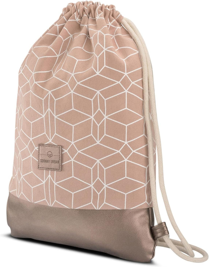 Johnny Urban Turnbeutel Hipster Noah Baumwoll Gymsack Gym Bag Beutel Sportbeutel Rucksack für Damen