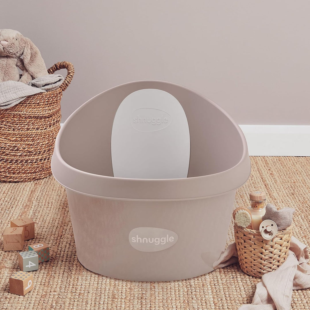 Shnuggle Kleinkind-Badewanne | Grössere Badewanne für grössere Kinder beim Baden | inklusive warmer