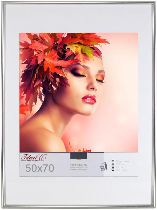 IDEAL TREND 2er 3er 5er Pack Bilderrahmen Kunststoff Lifestyle Foto Rahmen Collage Kyoto: Farbe: 2er