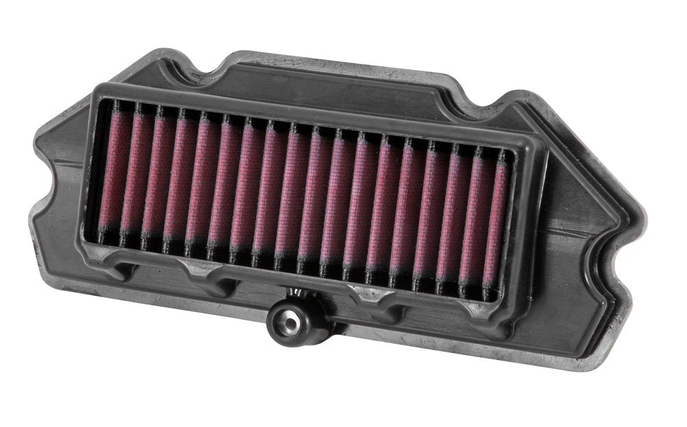 K&N KA-6512 Motorrad Tauschluftfilter, Rot