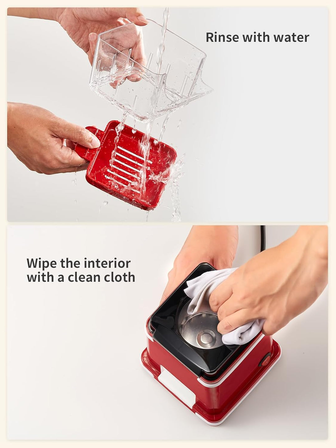 Heissluft Popcornmaschine 1200W, Fettfrei & BPA-frei Popcorn Maker ohne Öl, Retro Design Popcornauto