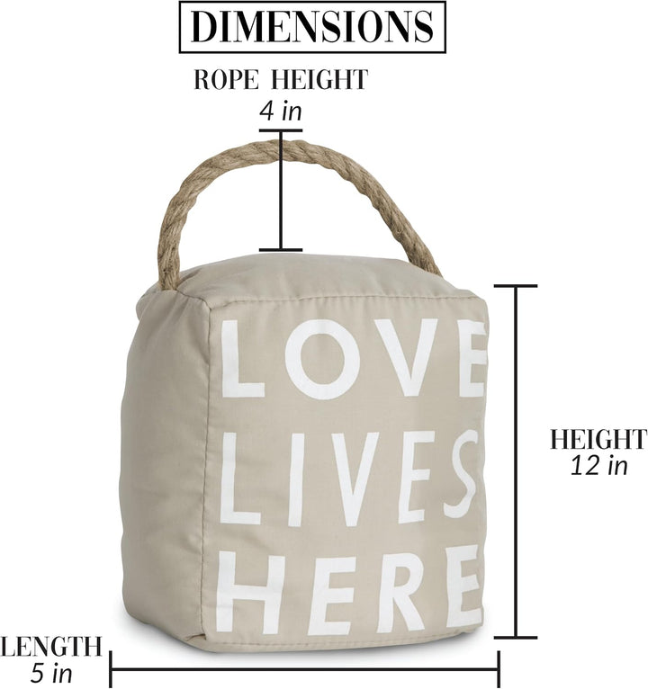 Pavilion Gift Company 72153 Love Lives Here Tür Stopper, 5 von 6, 72153