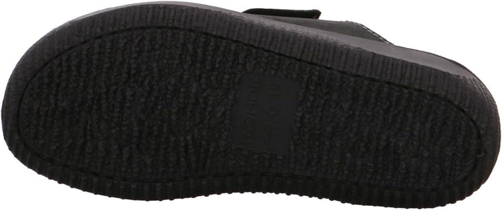 Rohde 1987 Soltau H Schuhe Sandalen Pantoletten Leder Clogs, Schwarz
