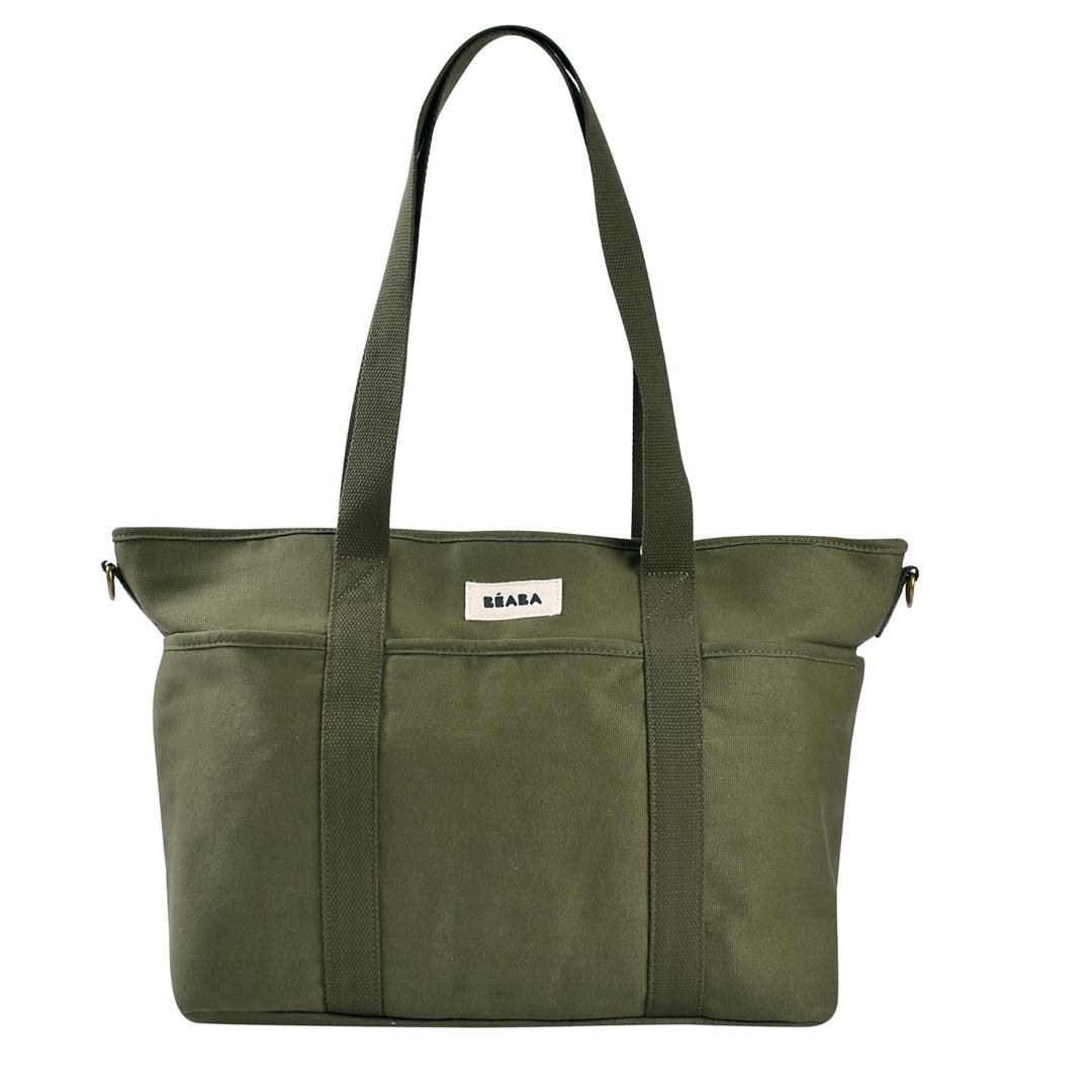 BÉABA Wickeltasche Baby Madrid 22L – Wickeltasche im Tote-Format, Unisex für Mama und Papa, 11 Fäche