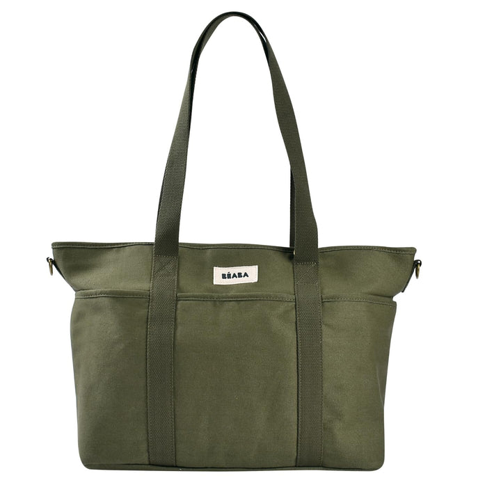 BÉABA Wickeltasche Baby Madrid 22L – Wickeltasche im Tote-Format, Unisex für Mama und Papa, 11 Fäche