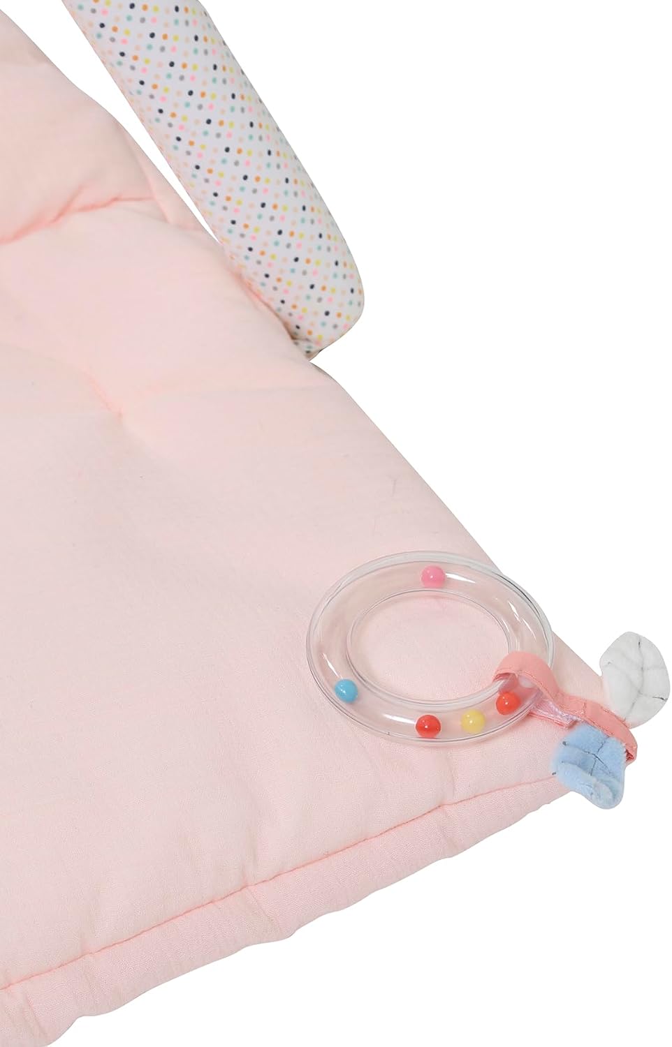 Vertbaudet Activity-Decke mit Spielbögen,Kleiner Löwe, Tansania rosa/Koala ONE Size Rosa/Koala Einhe