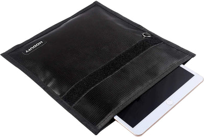 Faraday Tasche für Handys, Hodufy Tablet Tasche, Signal Isolation Feuerfester Schild Käfig Tracking,