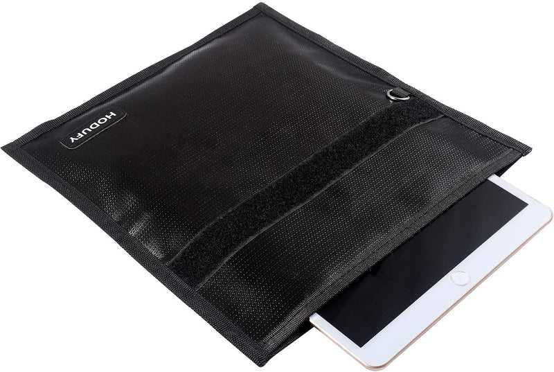 Faraday Tasche für Handys, Hodufy Tablet Tasche, Signal Isolation Feuerfester Schild Käfig Tracking,