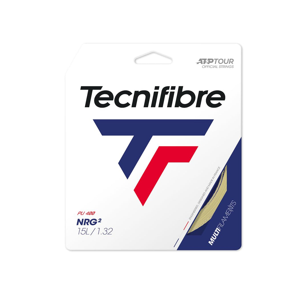 Tecnifibre Nrg² 12M Tennis Saitenset Multifil Nude 18 Natürlich, 18 Natürlich