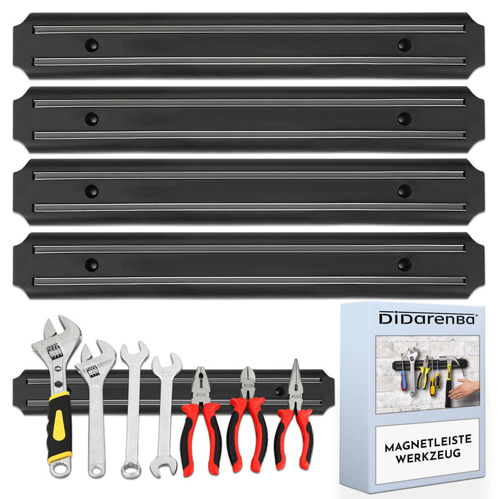 Magnetleiste werkzeug 4 Stück 33 cm x 5 cm magnet werkzeughalter