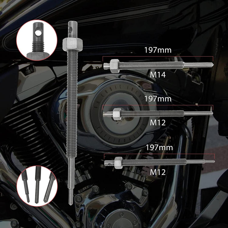 MOTOCOCHE 9-23mm Innenlager Abzieher Set, Radlager Abzieher Motorrad, Lagerabzieher Innen Motorrad m