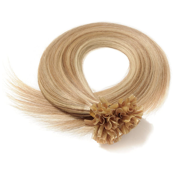 SEGO Bondings Extensions Echthaar 0.5g/Strähnen 200 Strähnen Haarverlängerung Keratin U-Tip Glue 100