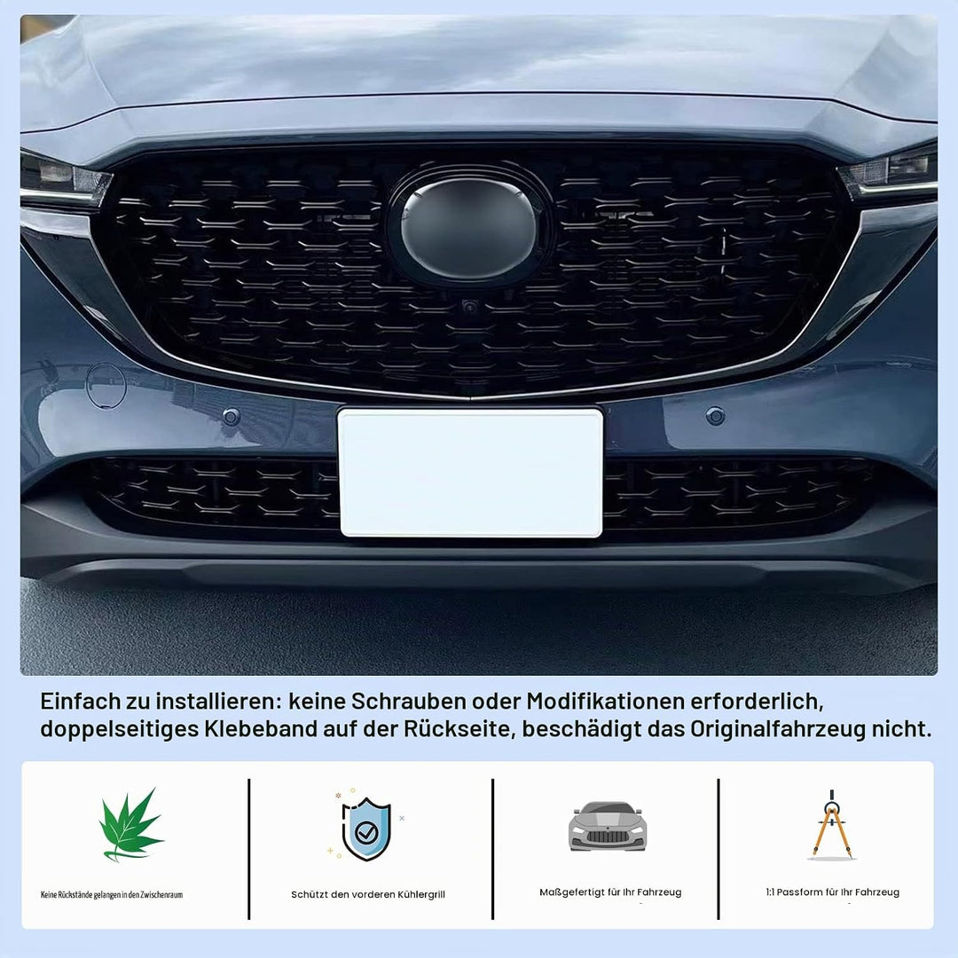 CDEFG Kompatibel mit Mazda CX-5 CX5 2022 2023 2024 facelift Front Kühlergrille Frills Frontstossstan