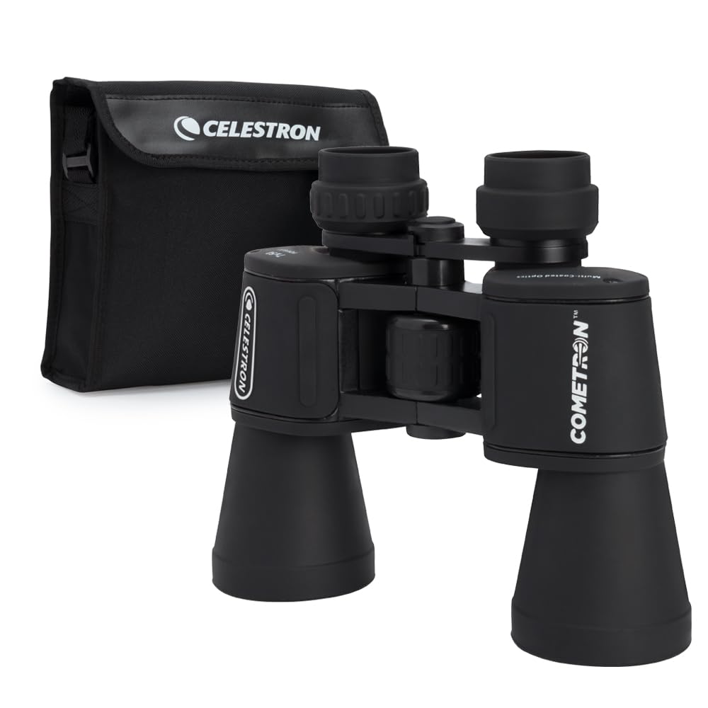 Celestron 71198 Cometron 7x50 Porroprismenfernglas, Schwarz Cometron 7 x 50 Porroprisma Einzeln, Com