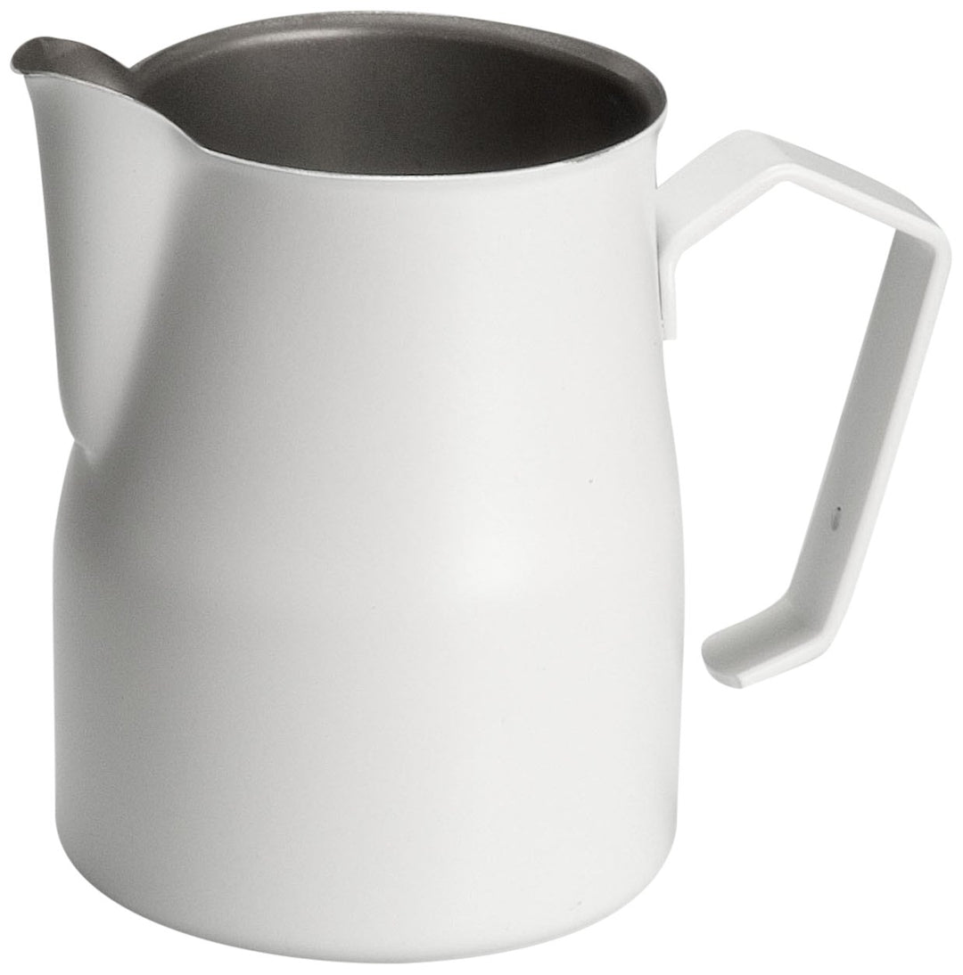 Motta 8007986024350 Europa Milchkännchen, Professional Antihaft 350 ml, Stahl, weiss, 11 x 6, 2 x 10