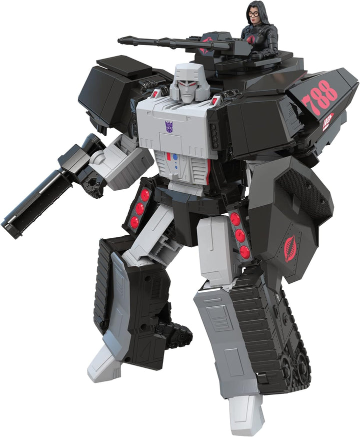 Transformers F3983 Generations Collaborative: G.I. Joe Mash-Up, Megatron H.I.S.S. Panzer und Barones